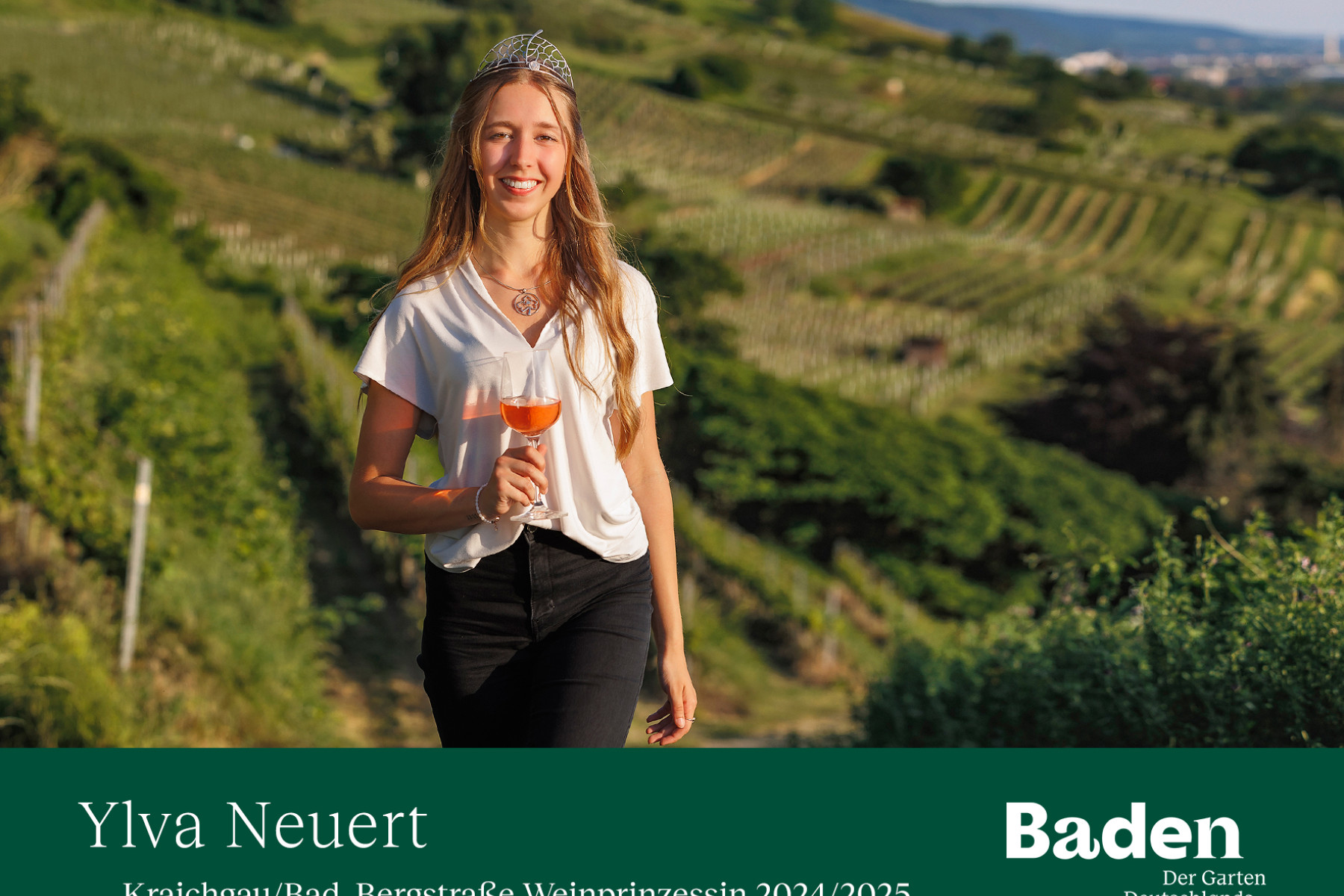 Neue Bereisweinprinzessin für Kraichgau/Bad. Weinstraße gewählt